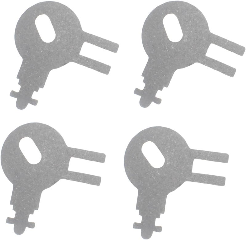 PLADANG Dispenser Keys for Paper Towel and Soap Dispensers Compatible with Von Drehle, Palmer, and Tork Dispensers, Toilet Paper Dispenser Key（4pack） - Image 2
